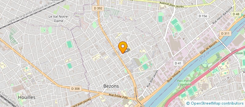 localisation de l'entreprise ID ELEC FRANCE à BEZONS