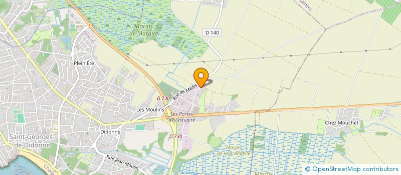 localisation de l'entreprise ID'EN à SAINT-GEORGES-DE-DIDONNE