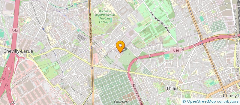 localisation de l'entreprise ID ENTREPRISE DE TOUS CORPS D'ETAT à VITRY-SUR-SEINE
