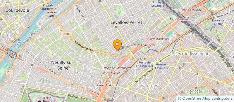 localisation de l'entreprise ID EUROPE à LEVALLOIS-PERRET