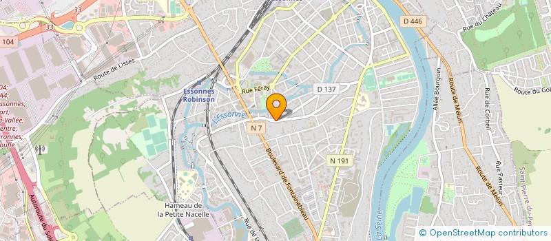 localisation de l'entreprise ID' EVENTS GROUPE à CORBEIL-ESSONNES
