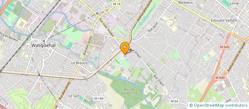 localisation de l'entreprise ID EXPERT à CROIX