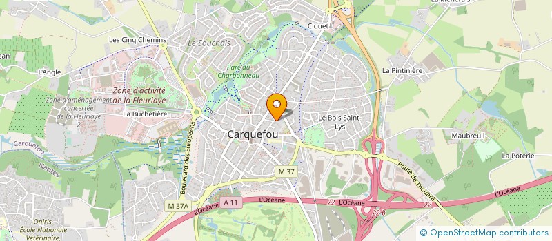 localisation de l'entreprise ID-FAB  L'EPINE