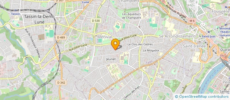 localisation de l'entreprise ID FESTIVAL à LYON