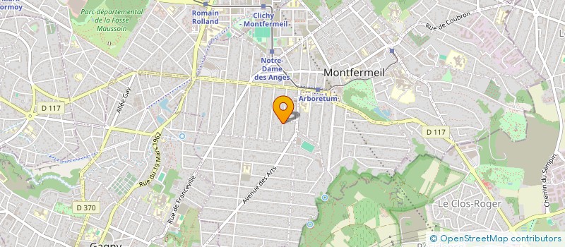 localisation de l'entreprise ID FIBRE  MONTFERMEIL