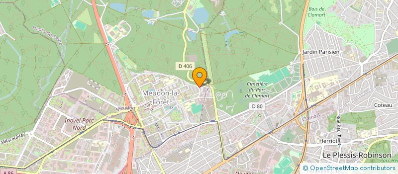localisation de l'entreprise ID FITNESS à MEUDON