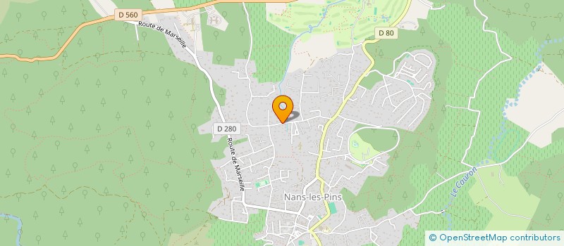 localisation de l'entreprise ID FRAIS  NANS-LES-PINS