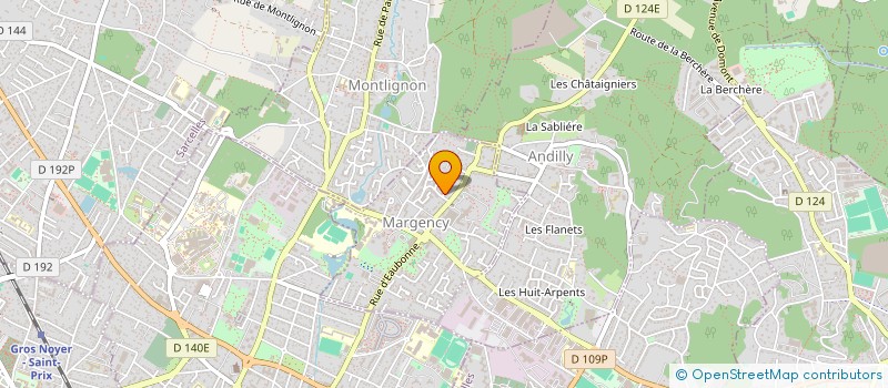 localisation de l'entreprise ID FRANCE AFFAIRES  MARGENCY