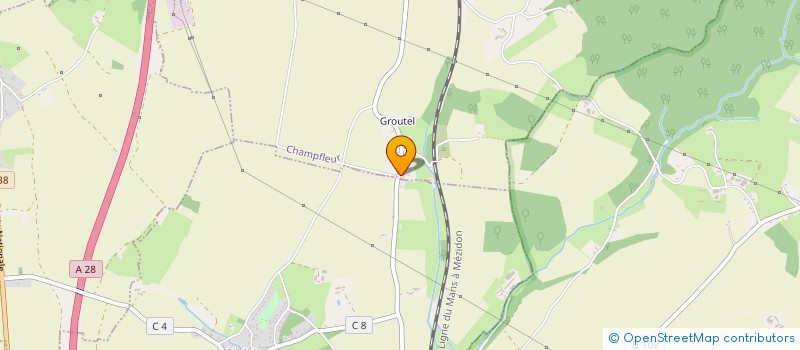 localisation de l'entreprise ID GROUPE  CHAMPFLEUR