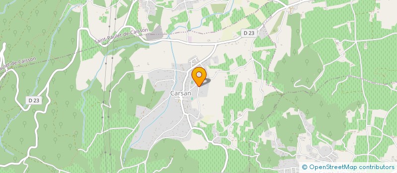 localisation de l'entreprise ID HABITAT  CARSAN