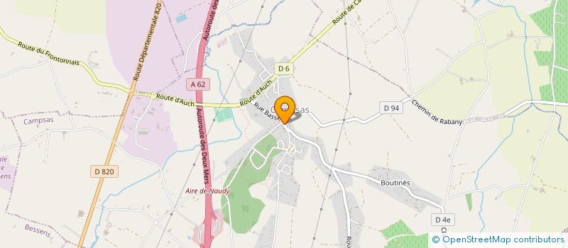 localisation de l'entreprise ID HALLE  CAMPSAS