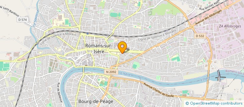 localisation de l'entreprise ID HEALTHCARE  ROMANS-SUR-ISERE