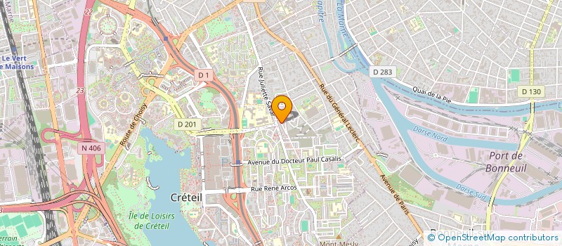 localisation de l'entreprise ID HOME RENOV à CRETEIL