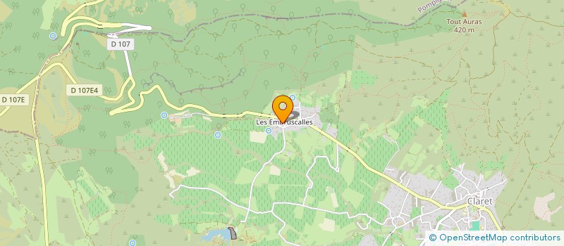 localisation de l'entreprise ID IDEES  CLARET