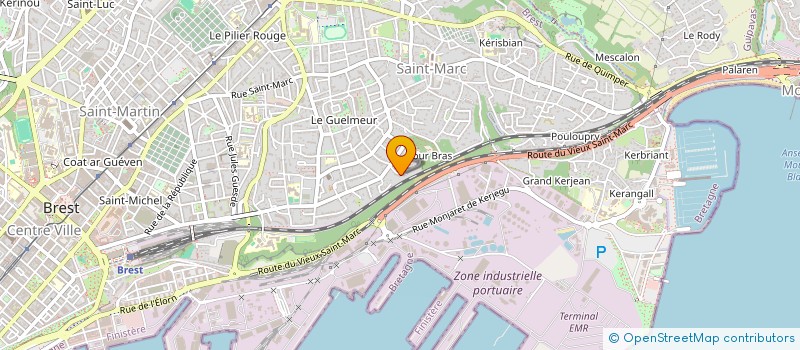 localisation de l'entreprise ID-ILES à BREST