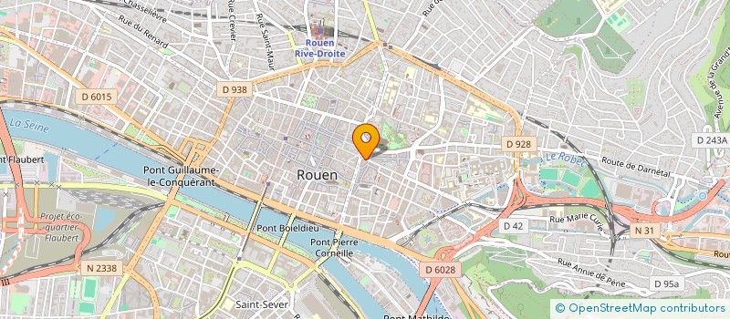 localisation de l'entreprise ID IMMO à ROUEN