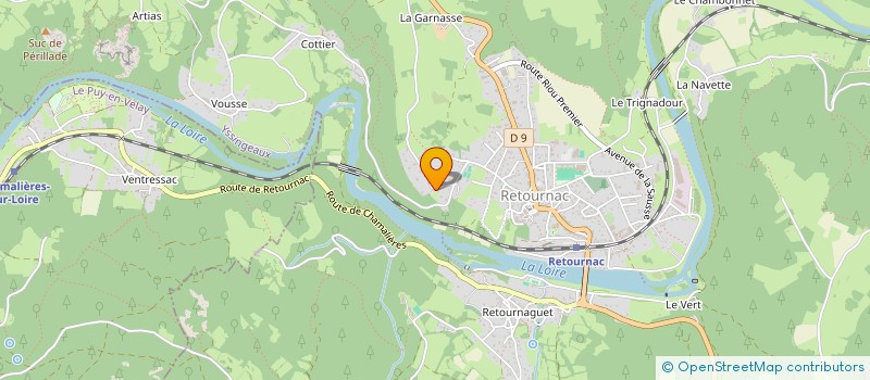 localisation de l'entreprise ID IMMO  RETOURNAC