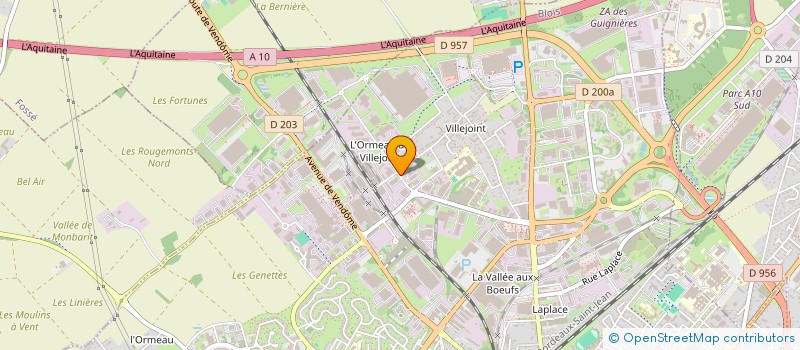 localisation de l'entreprise ID IMMOBILIER  BLOIS