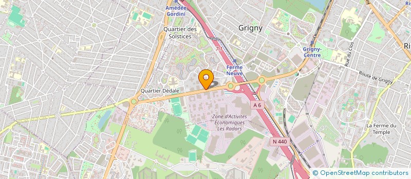 localisation de l'entreprise ID INDUSTRY à GRIGNY