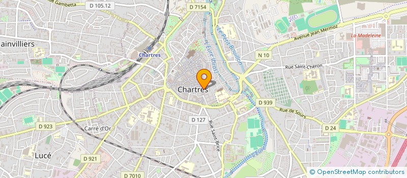 localisation de l'entreprise ID INFORMATIQUE à CHARTRES