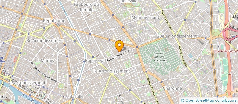 localisation de l'entreprise ID INTERNATIONAL DIFFUSION à PARIS