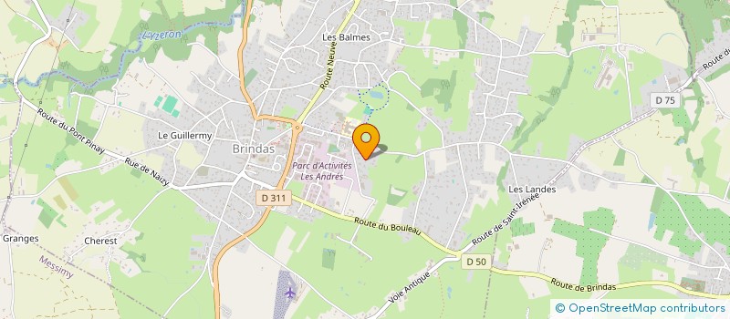 localisation de l'entreprise ID INVEST  BRINDAS