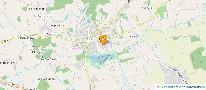 localisation de l'entreprise ID INVEST  PLESSE