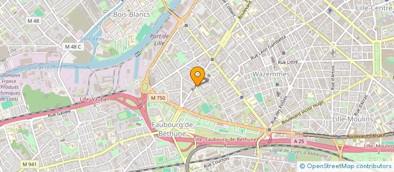 localisation de l'entreprise ID INVEST à LILLE