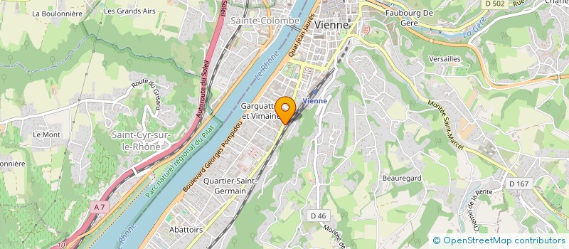 localisation de l'entreprise ID JARDIN TAXI  VIENNE