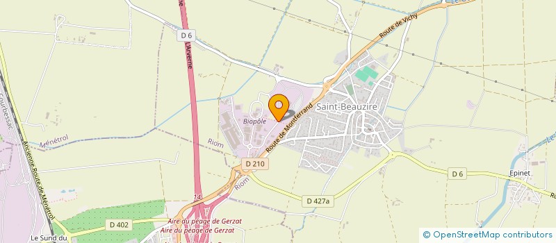 localisation de l'entreprise ID KITCHEN à SAINT-BEAUZIRE