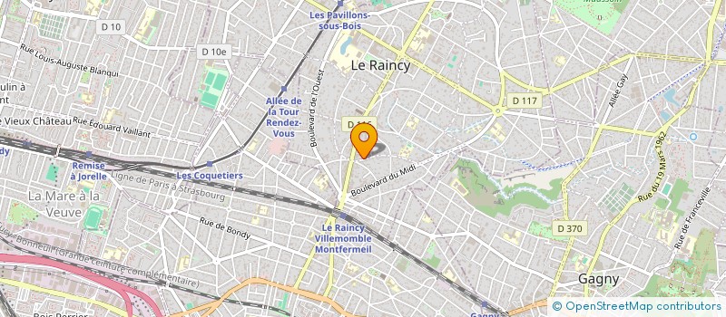 localisation de l'entreprise ID LEASE à LE RAINCY
