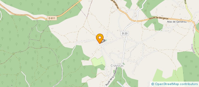 localisation de l'entreprise ID-LEC  CRAYSSAC