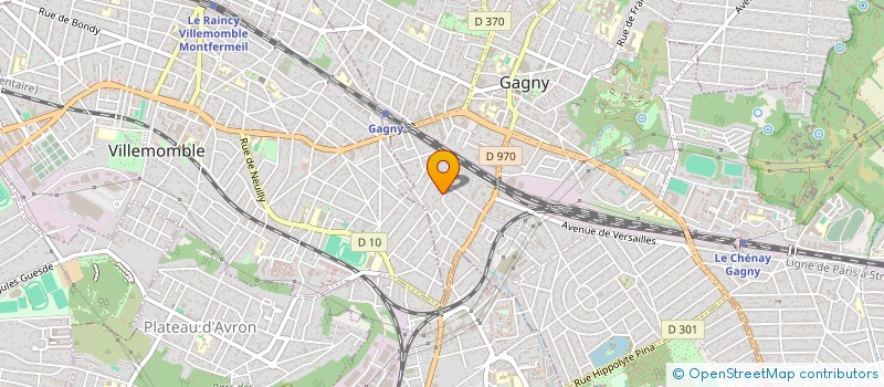 localisation de l'entreprise ID LEVAGE à GAGNY