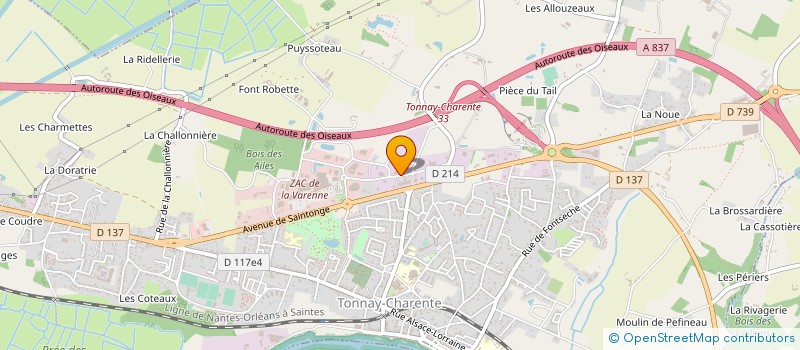 localisation de l'entreprise ID. LIGHT  NOYAL-MUZILLAC