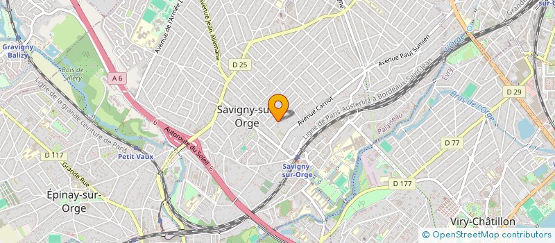 localisation de l'entreprise ID LOGISTIC à SAVIGNY-SUR-ORGE