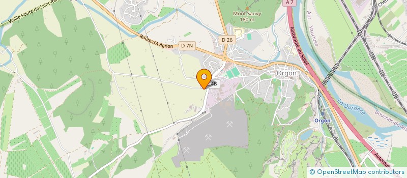 localisation de l'entreprise ID LOGISTICS FRANCE 14 à ORGON