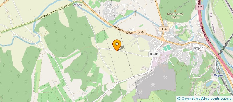 localisation de l'entreprise ID LOGISTICS FRANCE 3 à ORGON