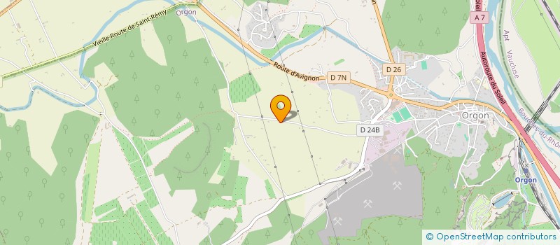 localisation de l'entreprise ID LOGISTICS SANTE à ORGON
