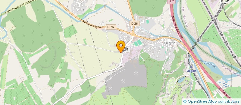 localisation de l'entreprise ID LOGISTICS SELECTIVE 21 à ORGON