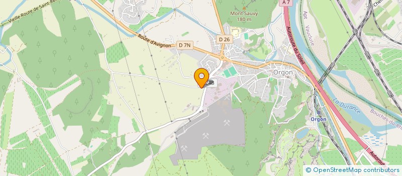 localisation de l'entreprise ID LOGISTICS SELECTIVE 23 à ORGON
