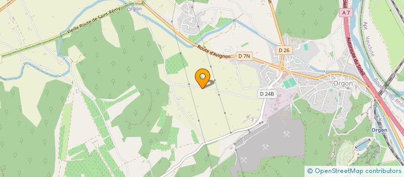 localisation de l'entreprise ID LOGISTICS SELECTIVE à ORGON