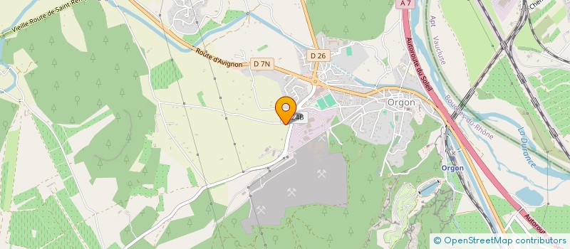 localisation de l'entreprise ID LOGISTICS SELECTIVE 8 à ORGON