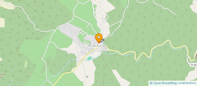 localisation de l'entreprise ID M ELECTRICITE  BRUE-AURIAC