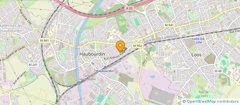 localisation de l'entreprise ID MAISON à HAUBOURDIN