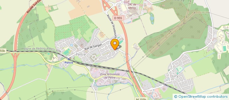 localisation de l'entreprise ID MAITRISE à PELTRE