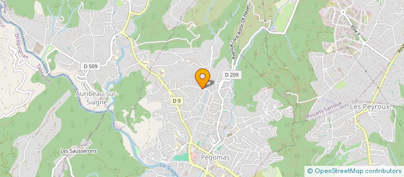 localisation de l'entreprise ID MAMBO  PEGOMAS