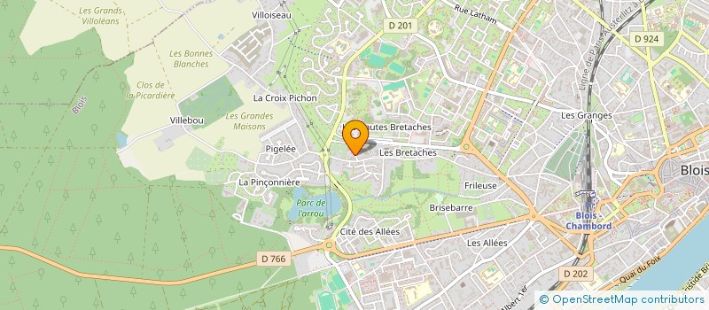 localisation de l'entreprise ID MATERIAUX à BLOIS