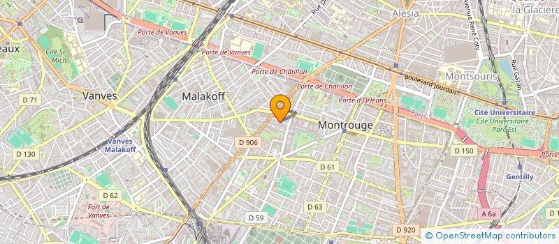 localisation de l'entreprise ID MEUBLES INTER DIFF MEUBLES à MONTROUGE