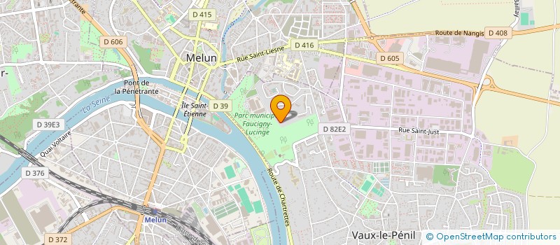 localisation de l'entreprise ID NET à VAUX-LE-PENIL