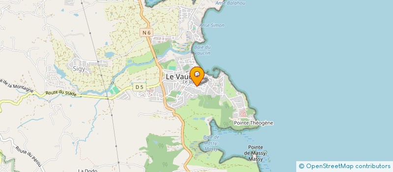 localisation de l'entreprise ID.NET PRESTATIONS  LE VAUCLIN